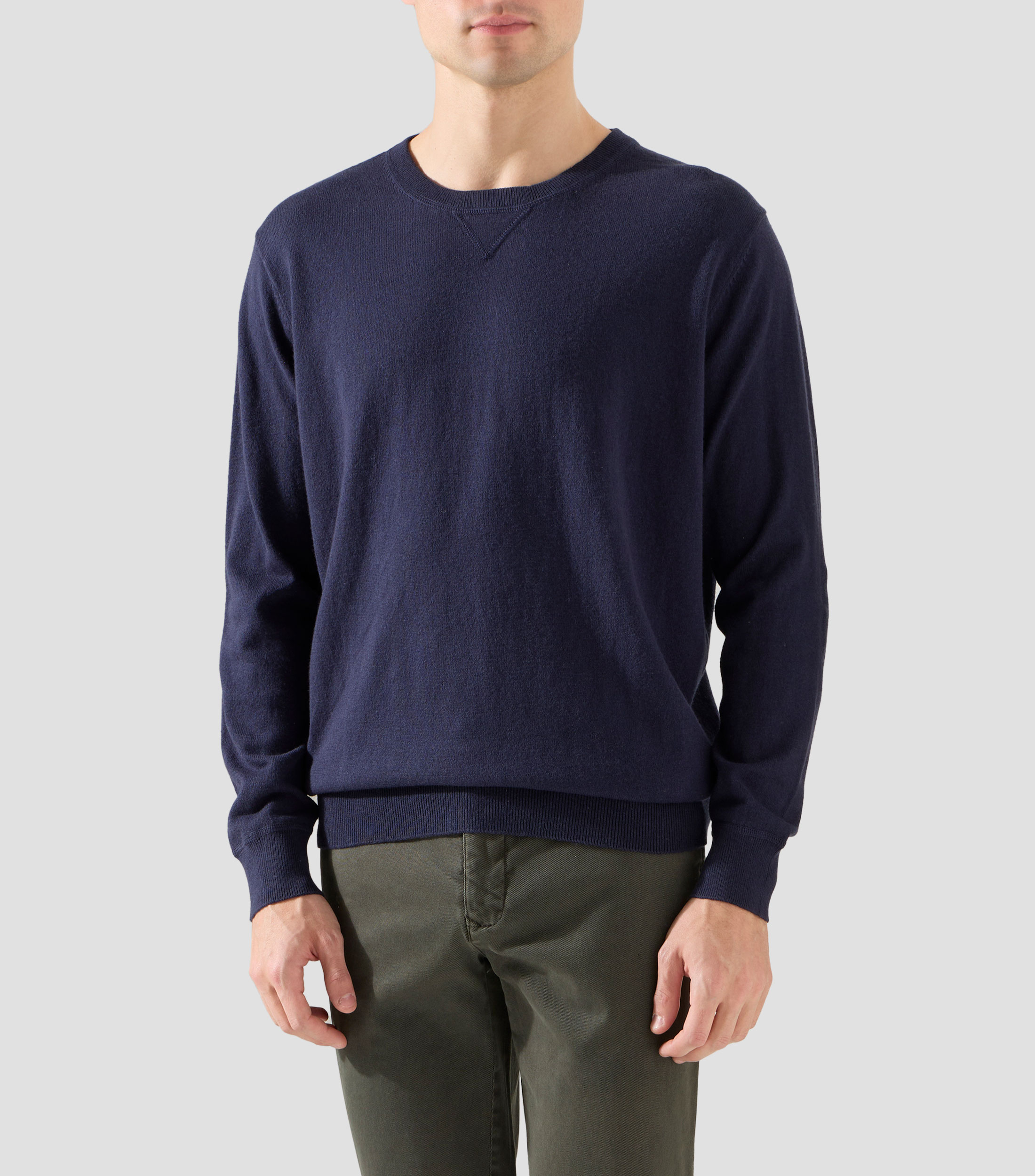 Suéter cuello redondo Hombre